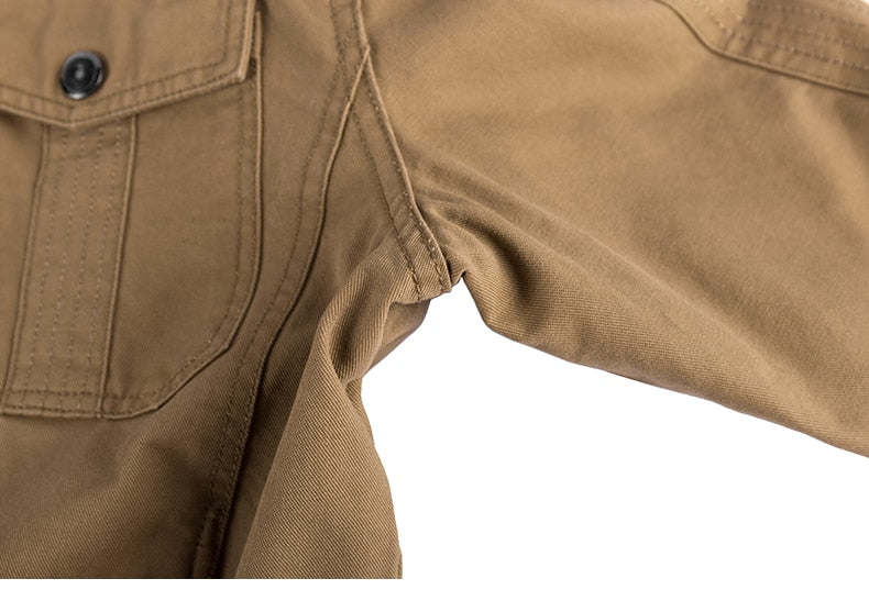 TACVASEN Jackets Men Winter Military Airsoft