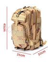 30L Military Tactical Rucksack Backpack