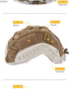 Tactical Helmet Cover for FAST Helmet Camo