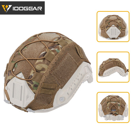 Tactical Multicam Helmet Cover for for Ops-Core