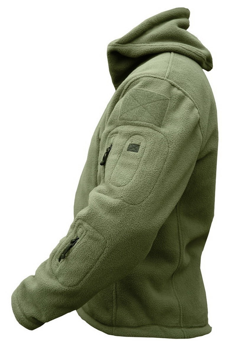 TACVASEN Winter Military Hooded Jacket