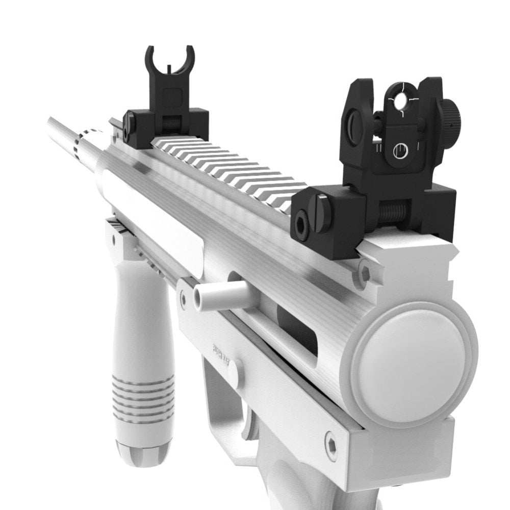 Low Flip Up Front & Rear Sight Set