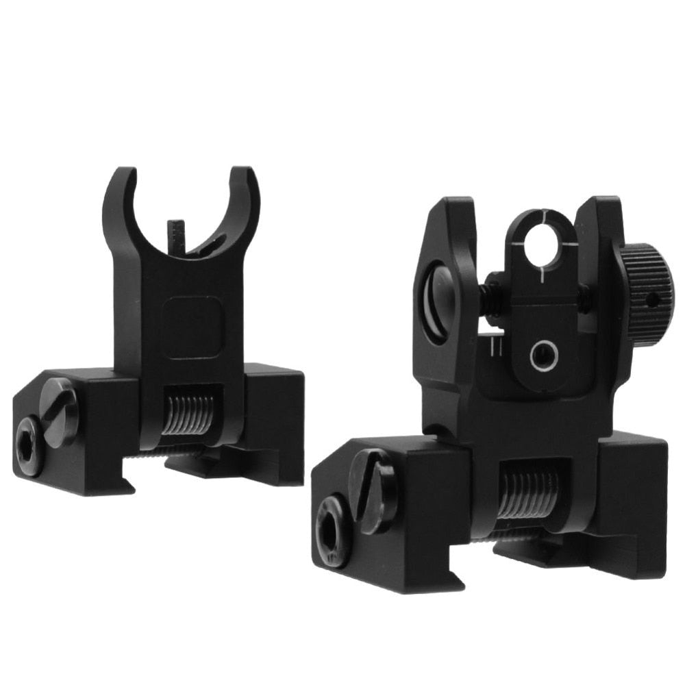 Low Flip Up Front & Rear Sight Set