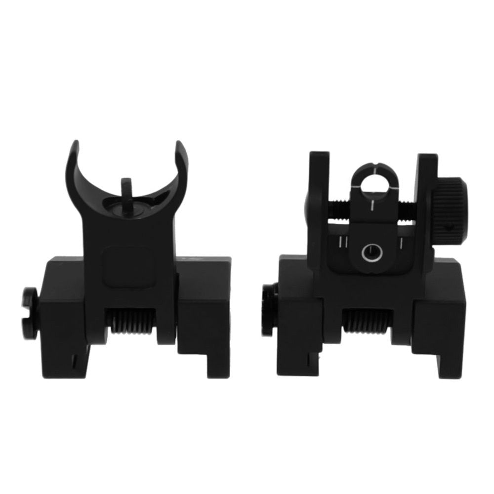 Low Flip Up Front & Rear Sight Set