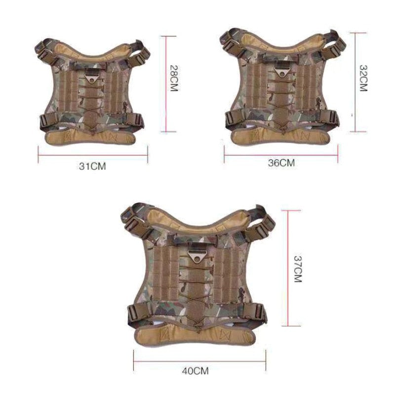 Tactical Dog Hunting Harness Vest