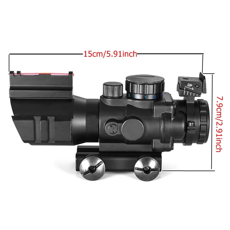 4x32 Acog Riflescope 20mm Dovetail