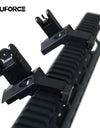 US 1 Pair Tactical Front and Rear Flip Up