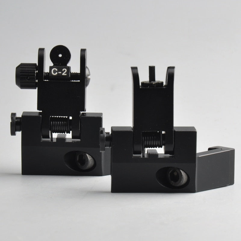 US 1 Pair Tactical Front and Rear Flip Up