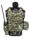 KRYDEX LBT-6094A Tactical Modular Vest W/ Triple Mag/Radio/Dump