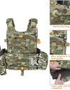 KRYDEX LBT-6094A Tactical Modular Vest W/ Triple Mag/Radio/Dump