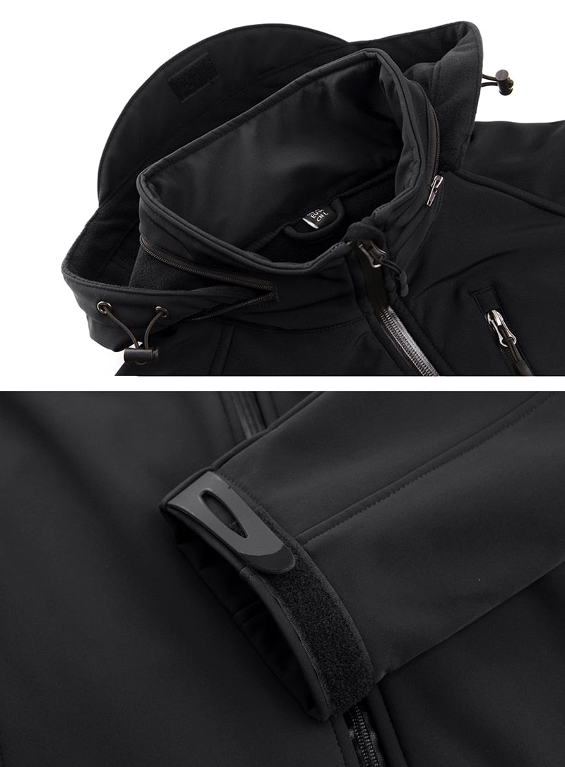 TACVASEN Softshell Military Jacket