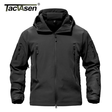 TACVASEN Airsoft Jacket Men Military