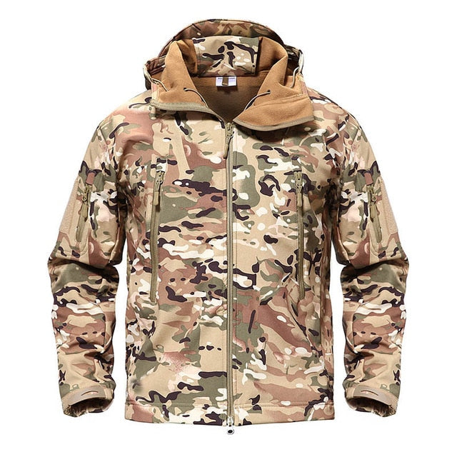 TACVASEN Airsoft Jacket Men Military