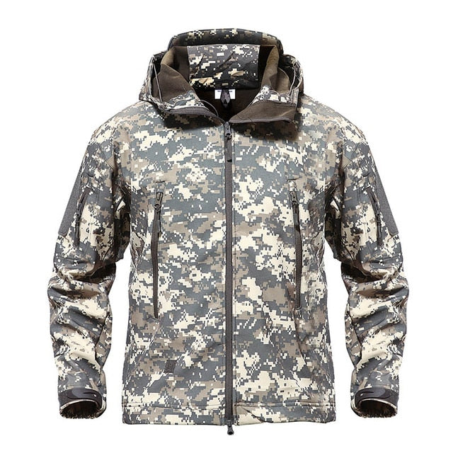 TACVASEN Airsoft Jacket Men Military