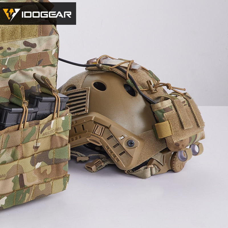 Tactical Pouch MK2 Battery Case for Helmet