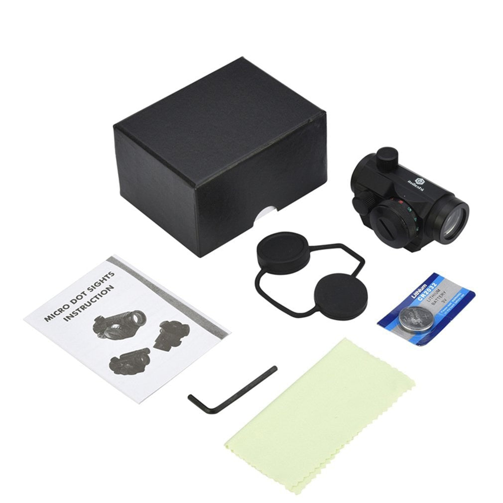 Tactical Mini Micro RedDot Scope Sight with QD