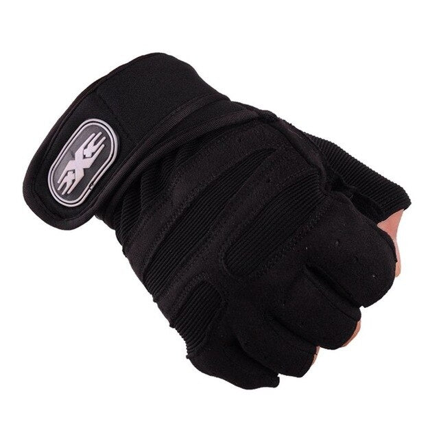 Camouflage Tactical Half Finger Glove