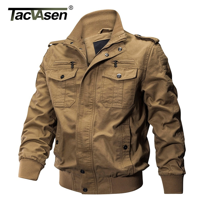 TACVASEN Jackets Men Winter Military Airsoft