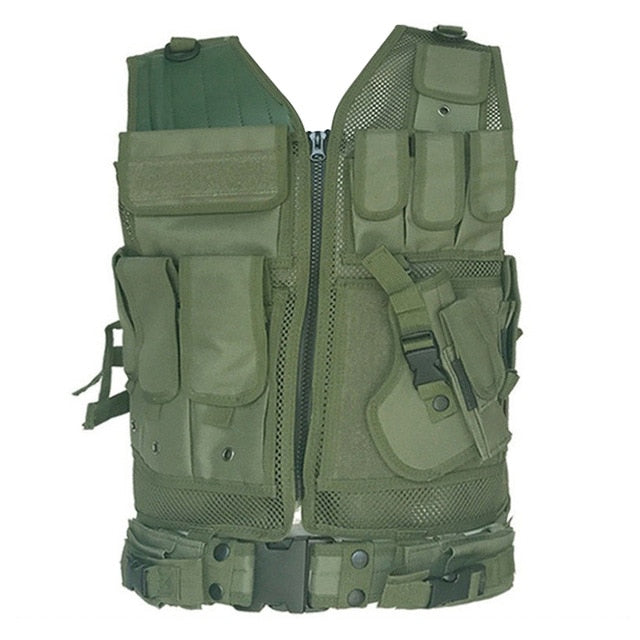 Camouflage Tactical Vest Military Combat Armor
