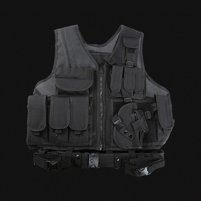 Camouflage Tactical Vest For Airsoft Military