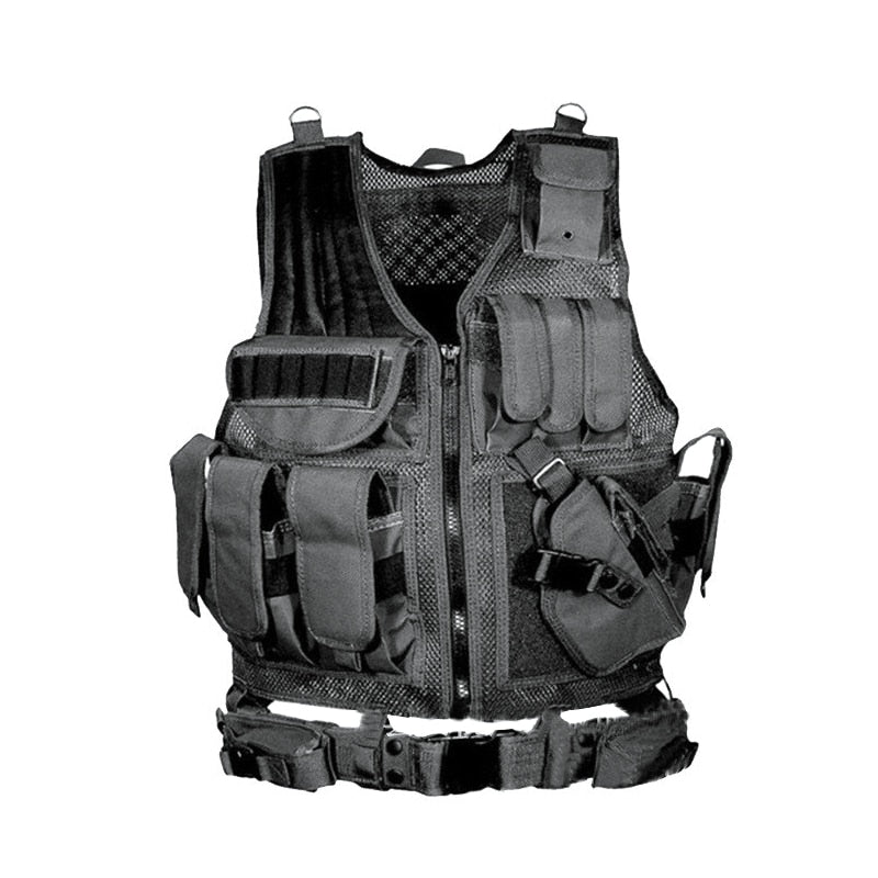 Camouflage Tactical Vest For Airsoft Military