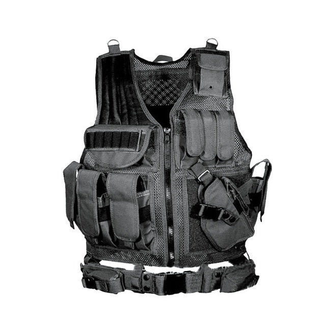 Camouflage Tactical Vest For Airsoft Military