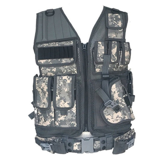 Camouflage Tactical Vest For Airsoft Military
