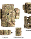 US Military Molle II Rucksack Backpack Large with Frame Straps