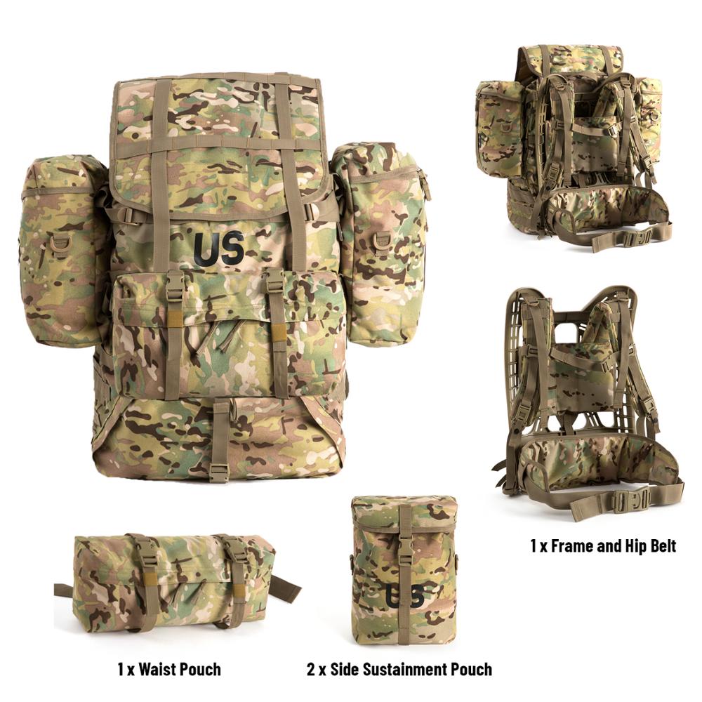 US Military Molle II Rucksack Backpack Large with Frame Straps