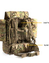 US Military Molle II Rucksack Backpack Large with Frame Straps