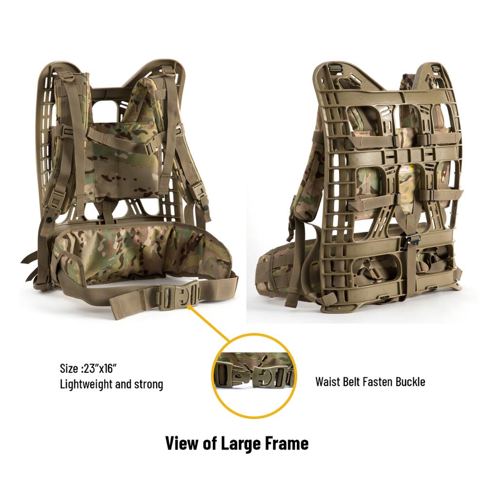 US Military Molle II Rucksack Backpack Large with Frame Straps