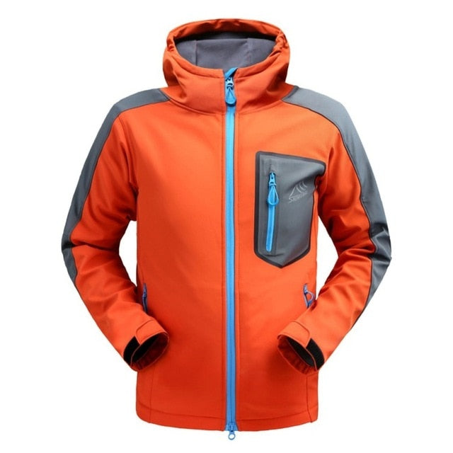 Outdoor Hiking Fleece Rain Coat