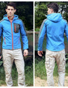 Outdoor Hiking Fleece Rain Coat