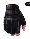 Outdoor Tactical Fingerless Gloves Military