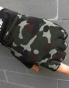 Men Tactical Antiskid Half Finger Gloves