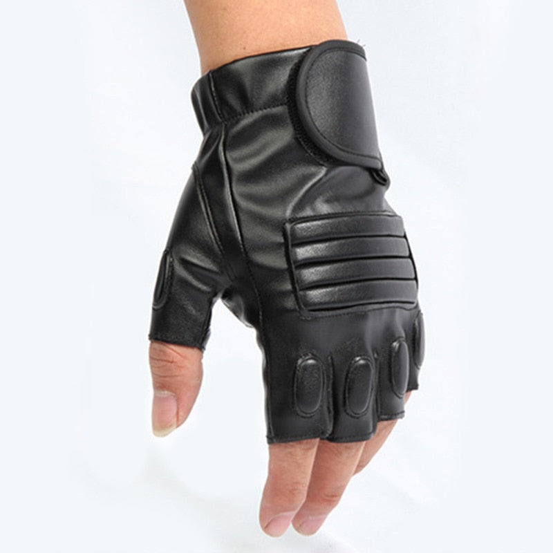 Men'S PU Leather Gloves Tactical Glove