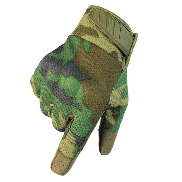 Full Finger Hard Tactical Gloves