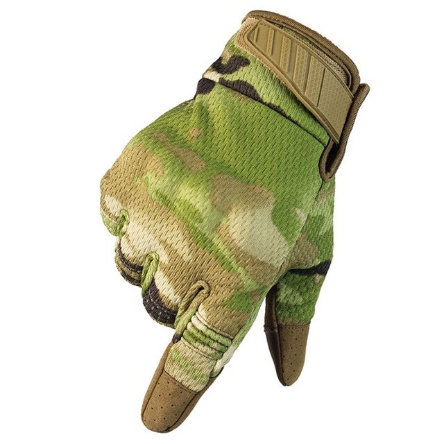 Full Finger Hard Tactical Gloves