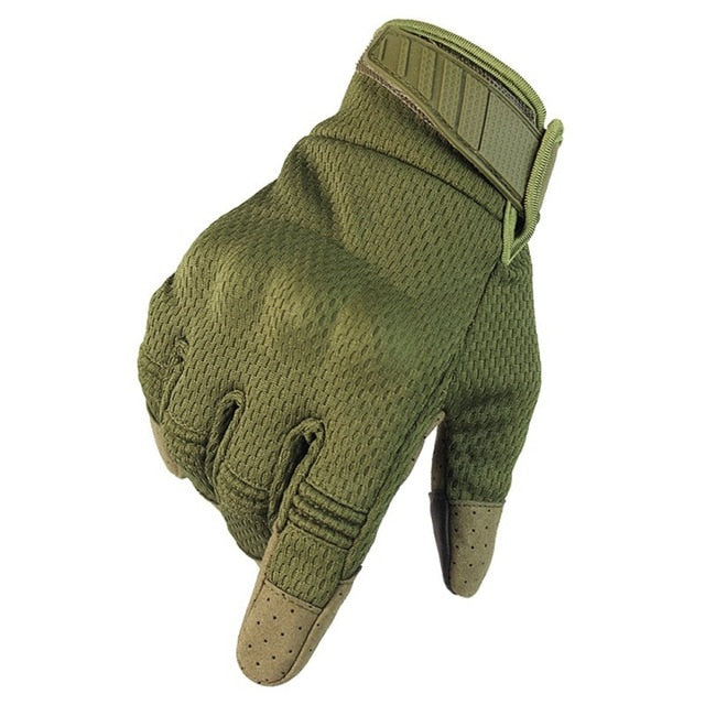 Full Finger Hard Tactical Gloves