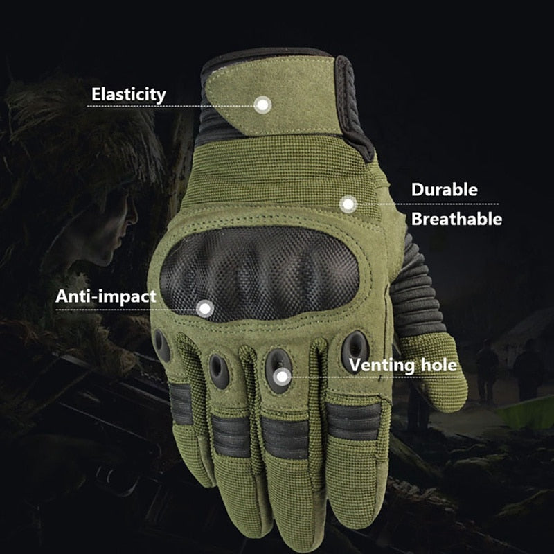 Men Sport Full Finger Gloves