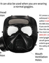 M40 Double Fan Gas Mask