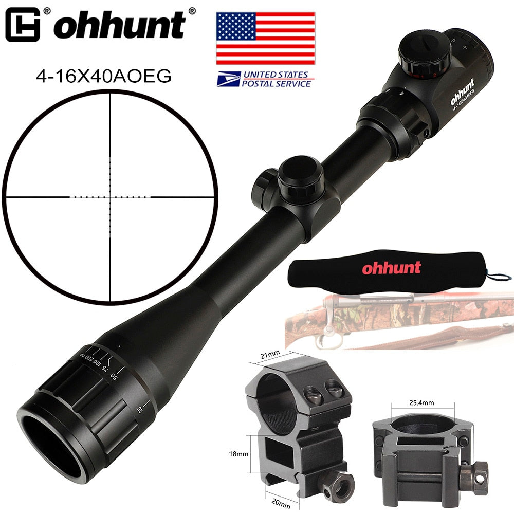Ohhunt 4-16x40 AOEG Hunting Optical Sight