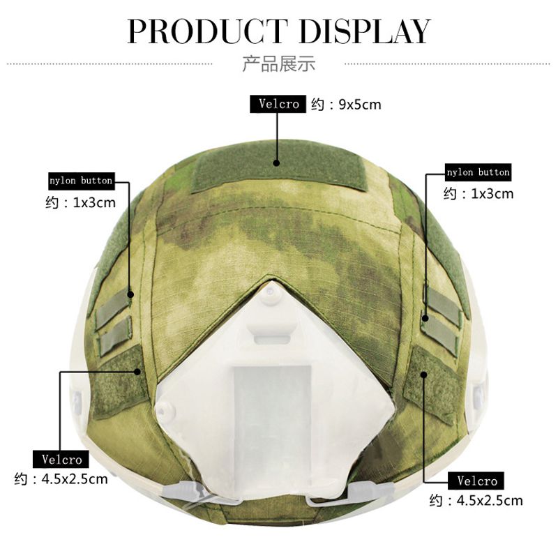 BJ/MH Multicam/Typhon Camo Tactical Military Helmet Cover