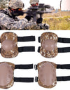4 Pcs/lot Adult Tactical Combat Protective Pad Set