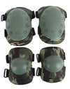 4 Pcs/lot Adult Tactical Combat Protective Pad Set
