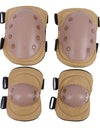 4 Pcs/lot Adult Tactical Combat Protective Pad Set