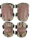 4 Pcs/lot Adult Tactical Combat Protective Pad Set