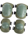 4 Pcs/lot Adult Tactical Combat Protective Pad Set
