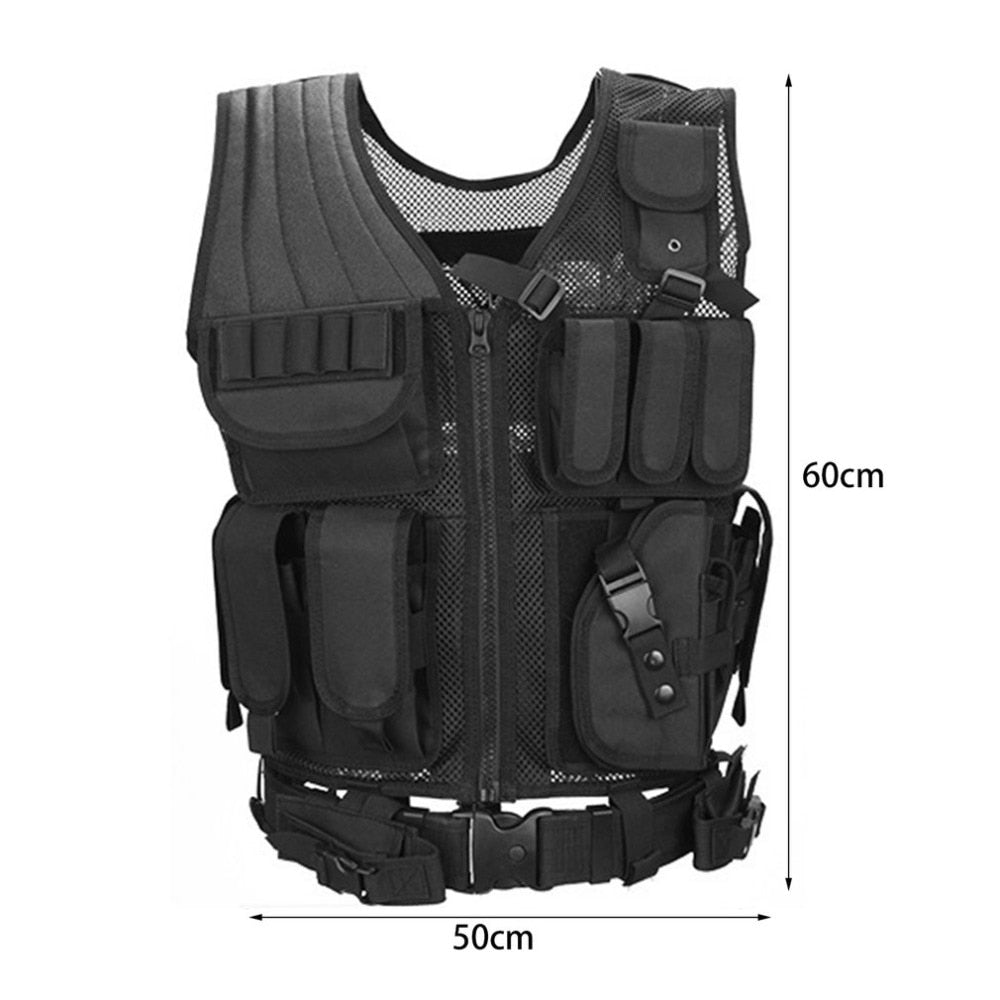 Camping Hunting Belt Protect Pockets Multi-Functional