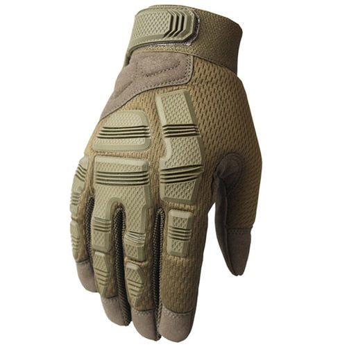 TACVASEN Tactical Gloves Men Camouflage